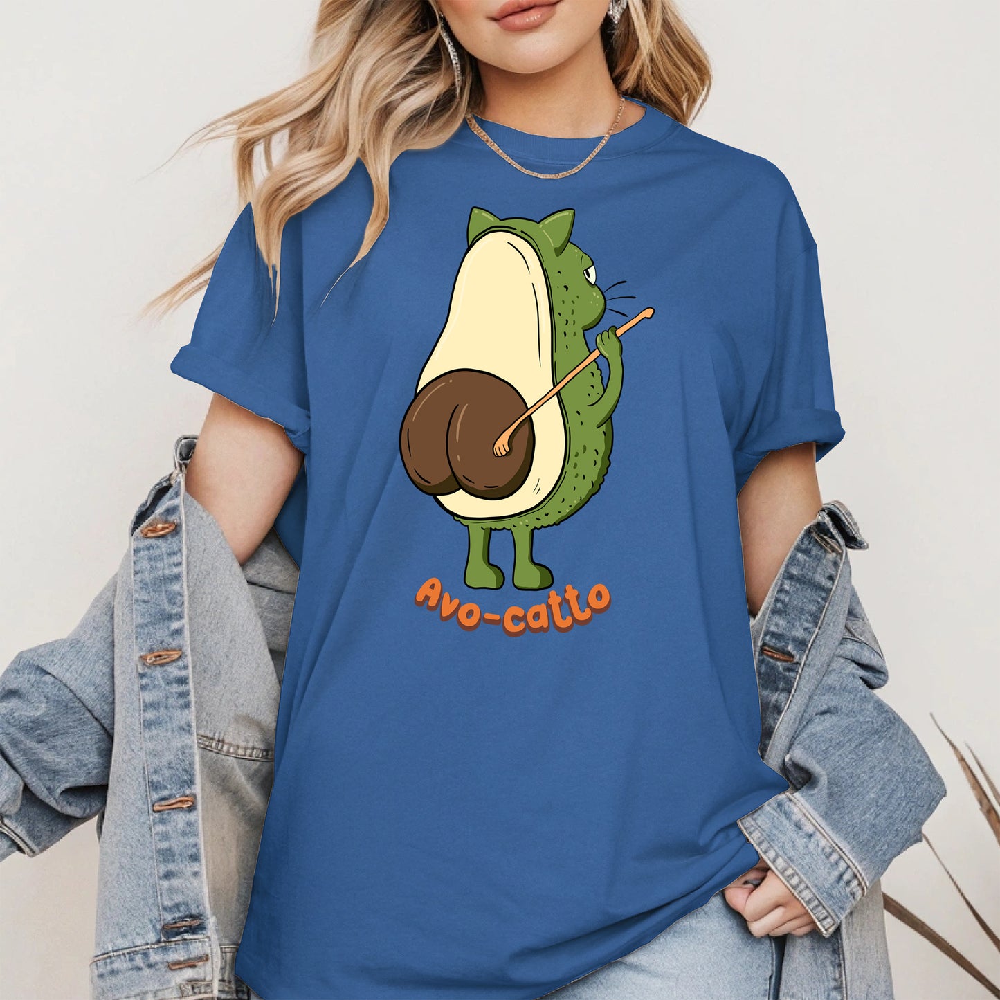 Avo-catto Shirt Hoodie Sweatshirt