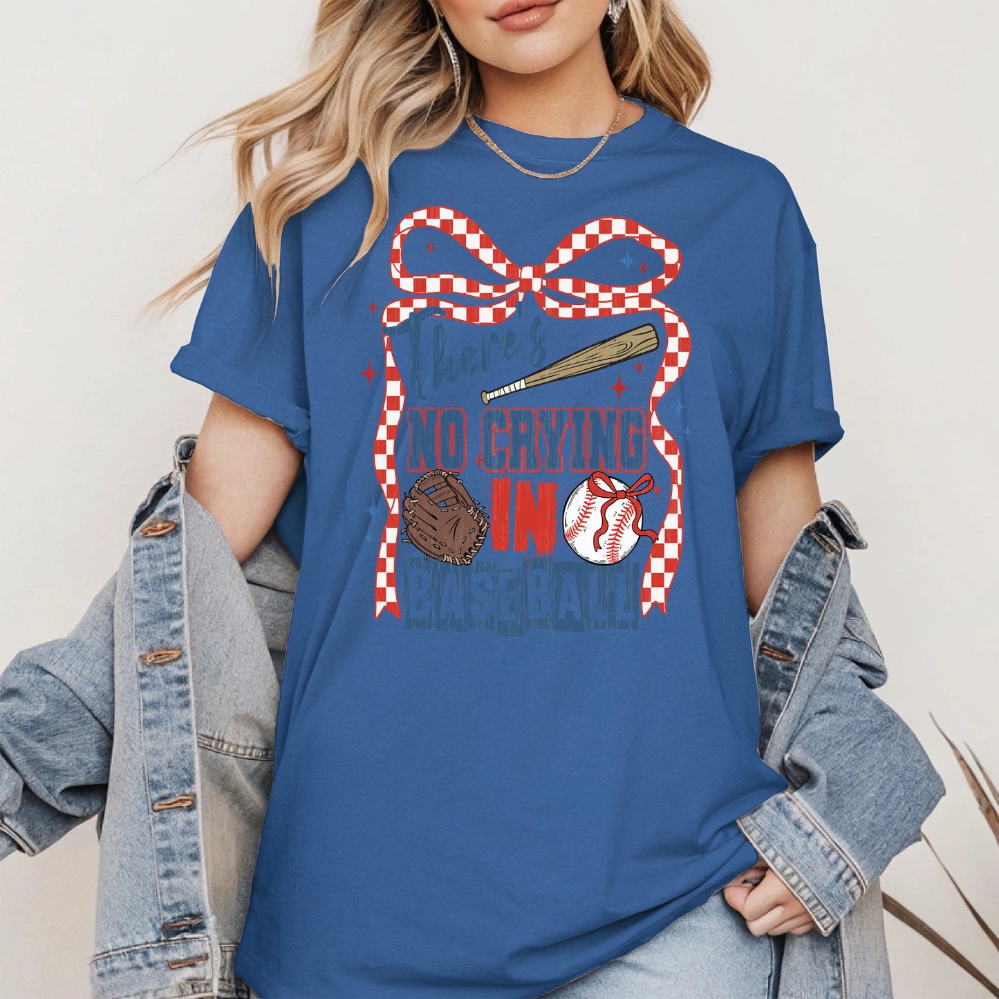 No Crying in Baseball Shirt Sport Tee Hoodie Sweatshirt Gift