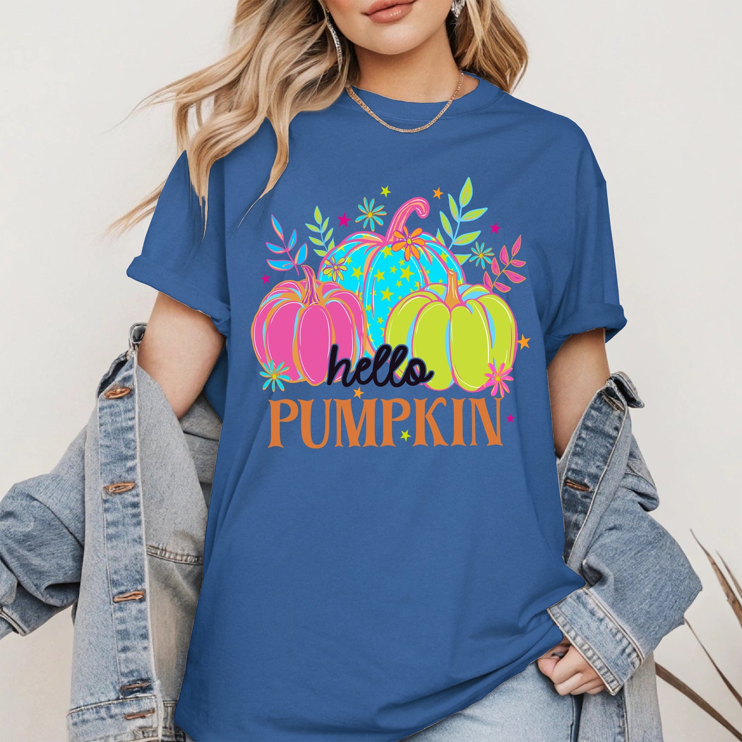 Pumpkin Neon halloween shirt