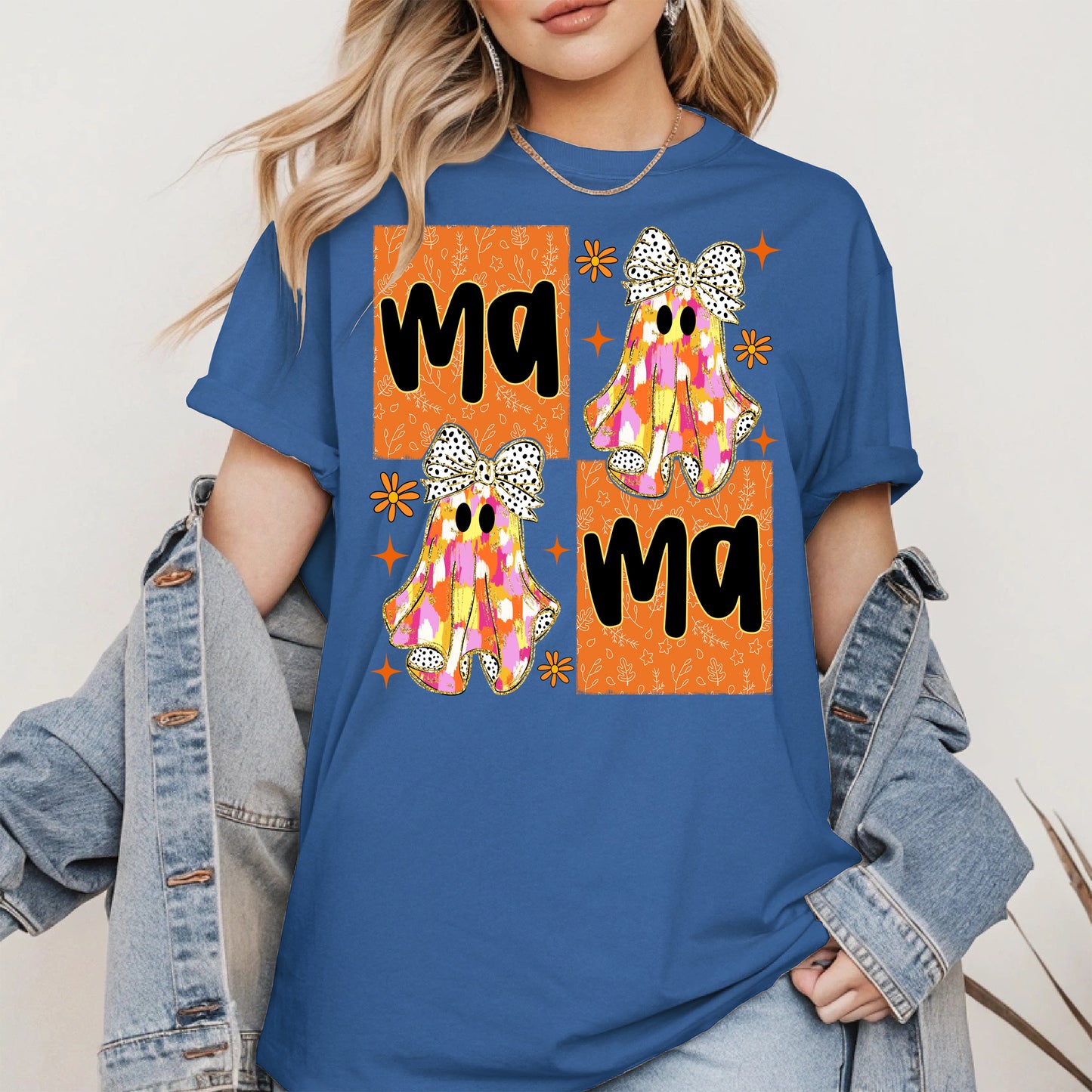 Mama Boo Ghost halloween shirt