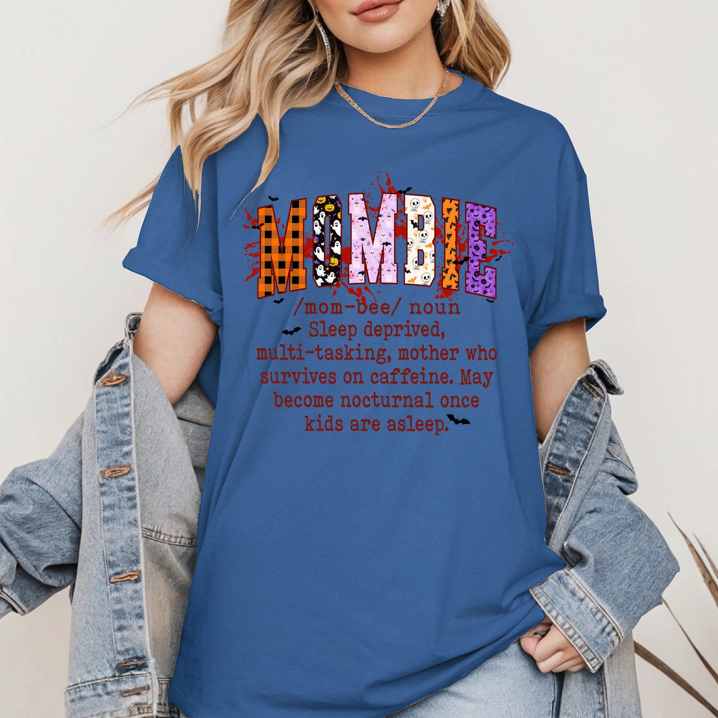 MOMBIE Halloween shirt and hoodie