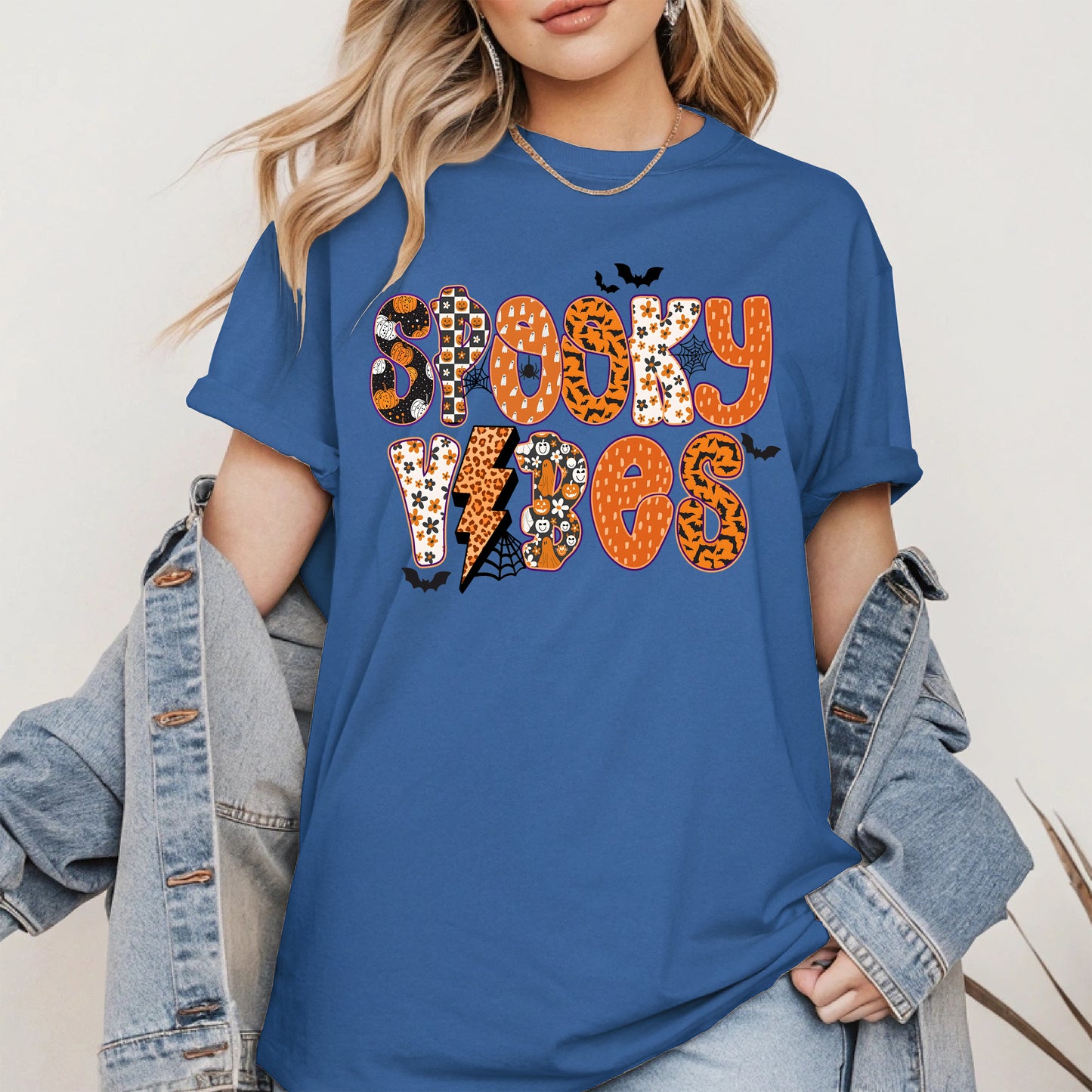 Spooky vibes halloween shirt