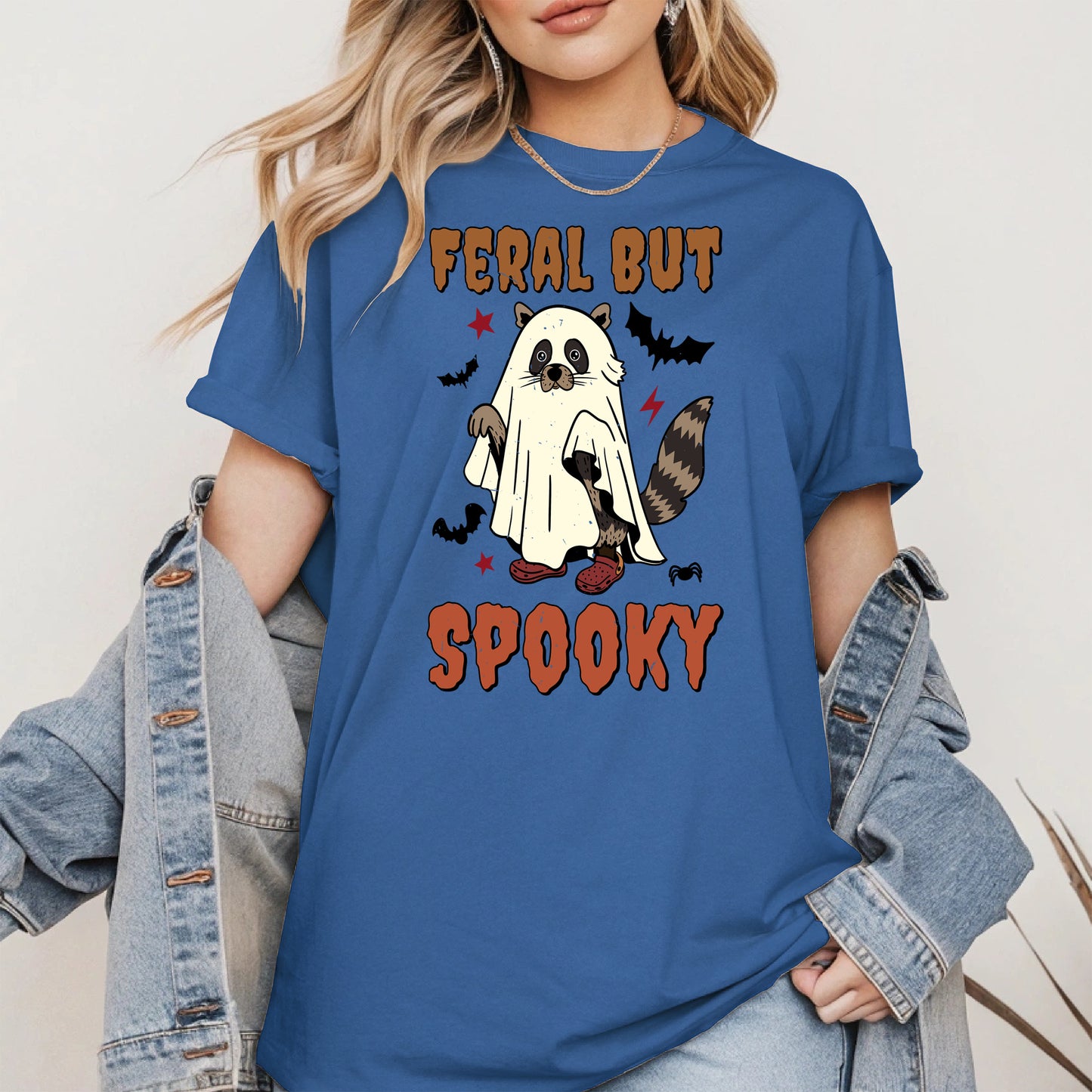 Feral But Spooky halloween shirt