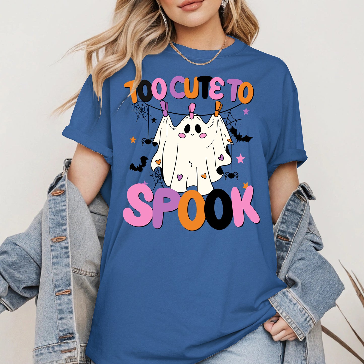 Too cute to spook halloween shirt