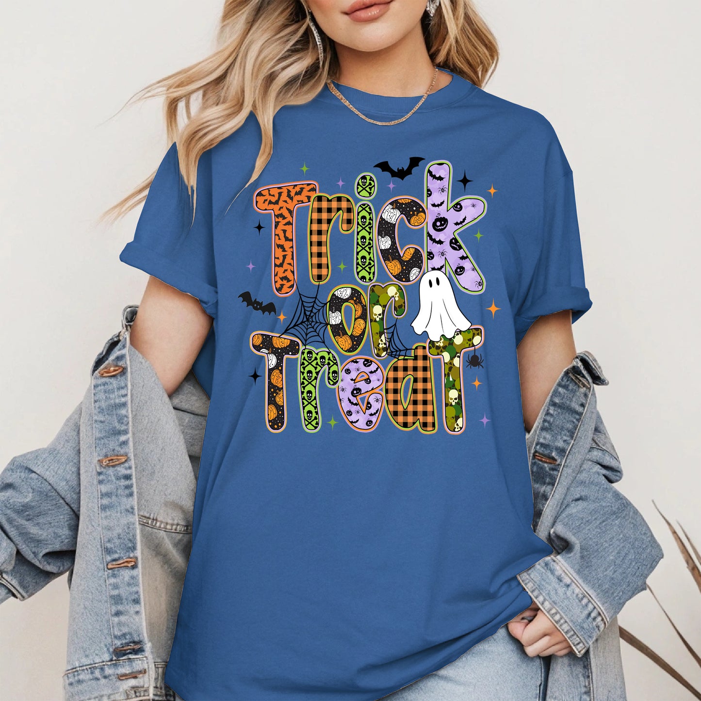 Trick or treat halloween shirt