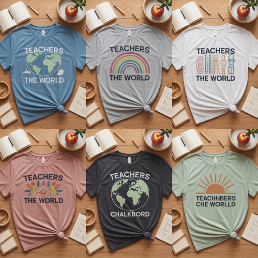 Teachers Change the World Shirt: The Perfect Gift