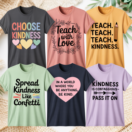 Kindness Shirts for Teachers: A Heartwarming Gift Idea
