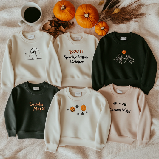 Halloween Embroidered Sweatshirts: The Ultimate Guide for Spooky Season Style