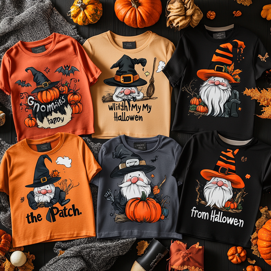 Halloween Gnome Shirts: A Whimsical Touch to Your Spooky Season