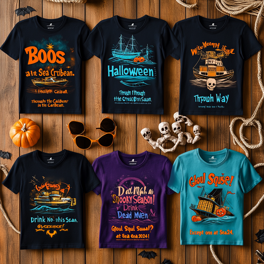 Halloween Cruise T-Shirts: Spooktacular Styles for Your Seafaring Adventure