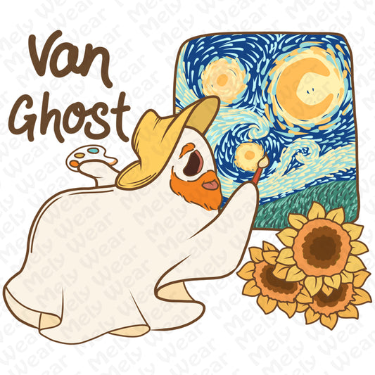 Van Ghost Funny Artist Shirt