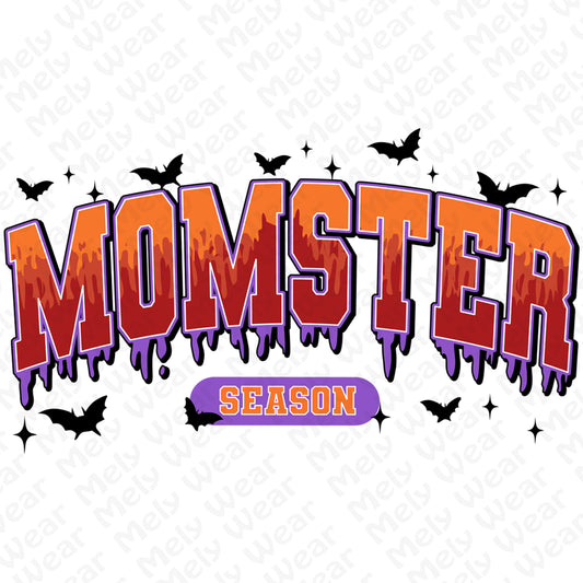 Momster Season Shirt Hoodie Sweatshirt for Halloween Moms