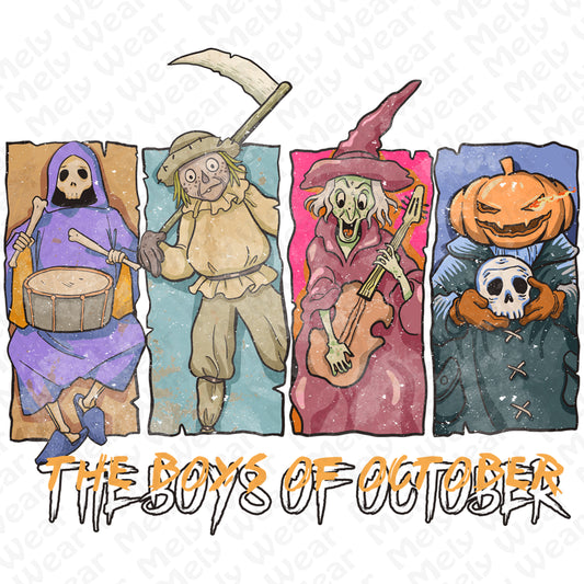 The Boys of October Halloween Band Shirt