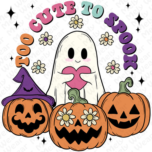 Too Cute To Spook Halloween Shirt