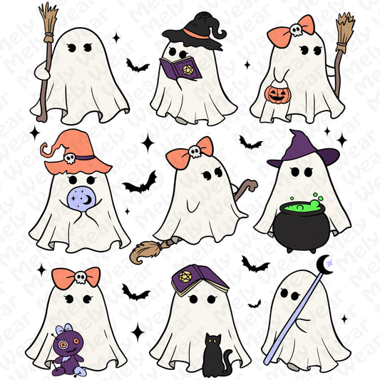 Cute Halloween Ghost Squad Shirt