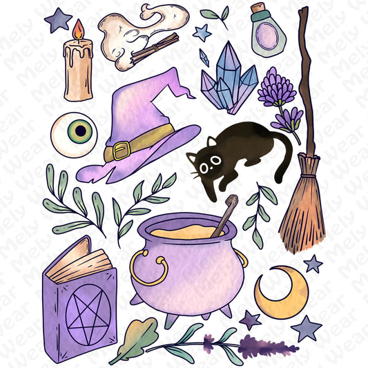 Witchy Aesthetic Halloween Shirt