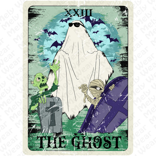The Ghost Tarot Halloween Shirt