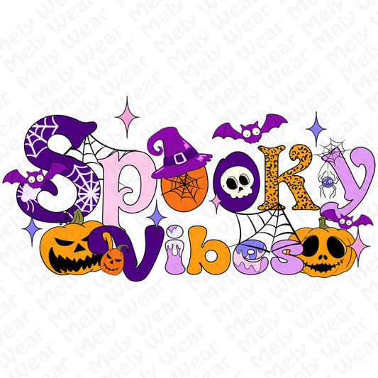 Spooky Vibes Halloween Sweatshirt