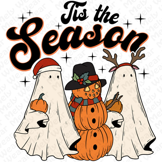 Ghost Pumpkin Season Shirt Halloween