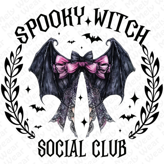 Spooky Witch Social Club Shirt
