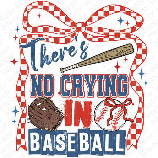 No Crying in Baseball Shirt Sport Tee Hoodie Sweatshirt Gift
