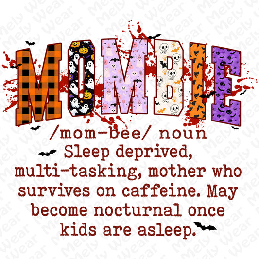 MOMBIE Halloween shirt and hoodie