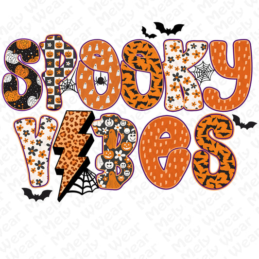Spooky vibes halloween shirt