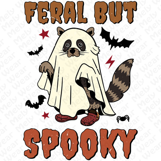 Feral But Spooky halloween shirt