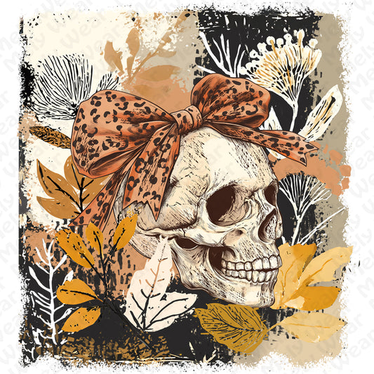 Skull Coquette Boho halloween shirt