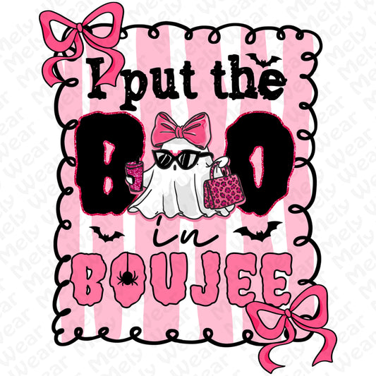 I put the boo in boujee halloween shirt