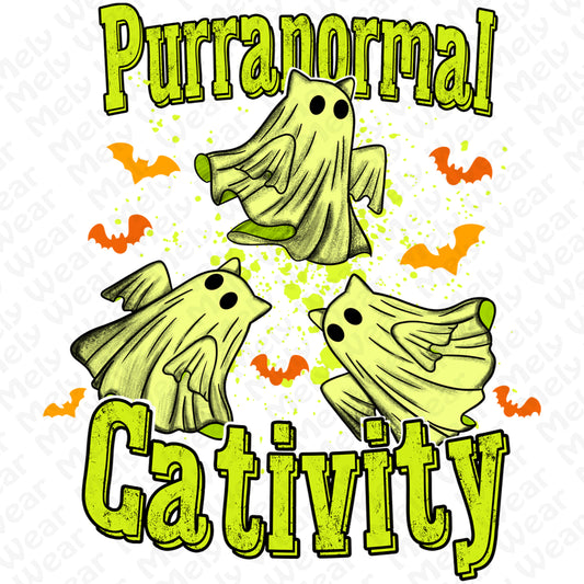 Purranormal Cativity halloween shirt