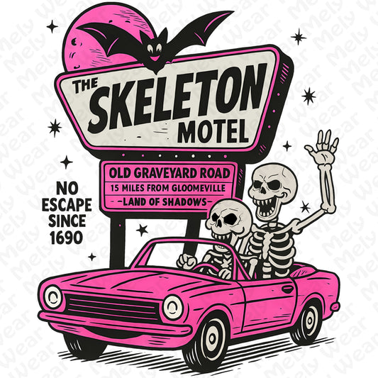 The Skeleton Hotel halloween shirt