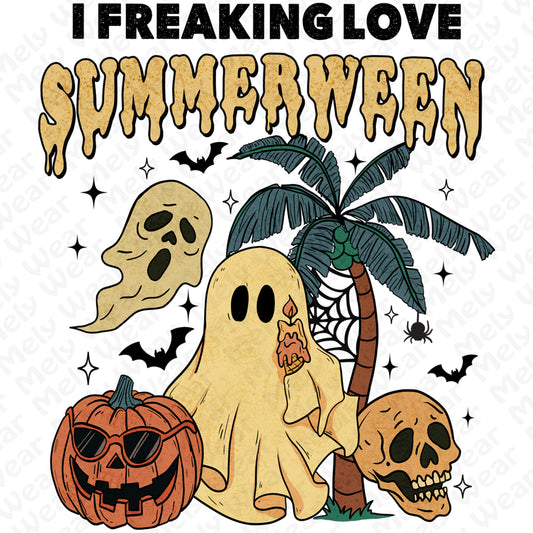 I freaking love summerween halloween shirt
