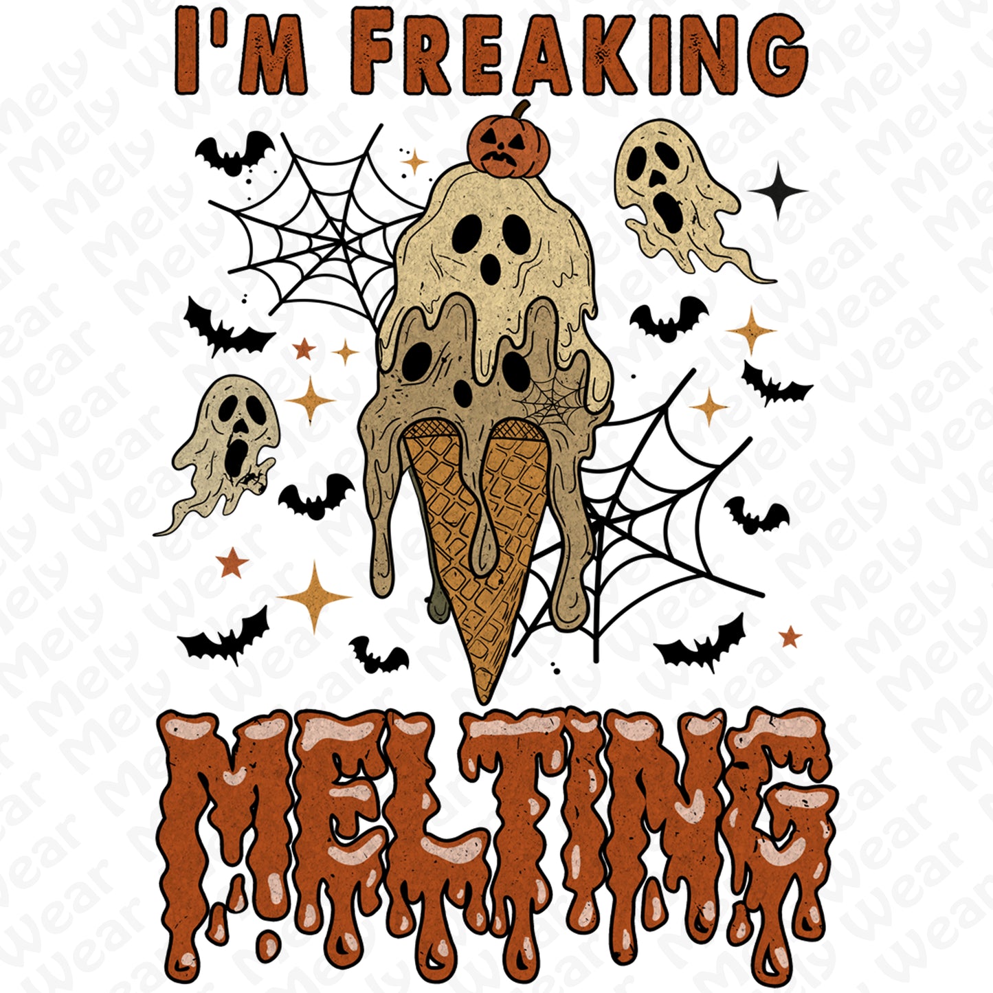 I'm freaking melting halloween shirt