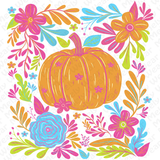 Neon Pumpkin halloween shirt