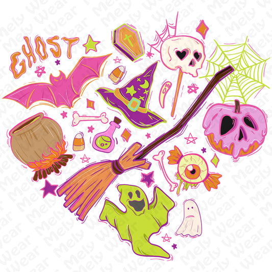 Halloween Doodle shirt and hoodie