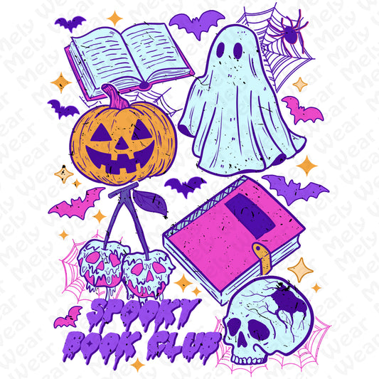 Spooky Book Club halloween shirt