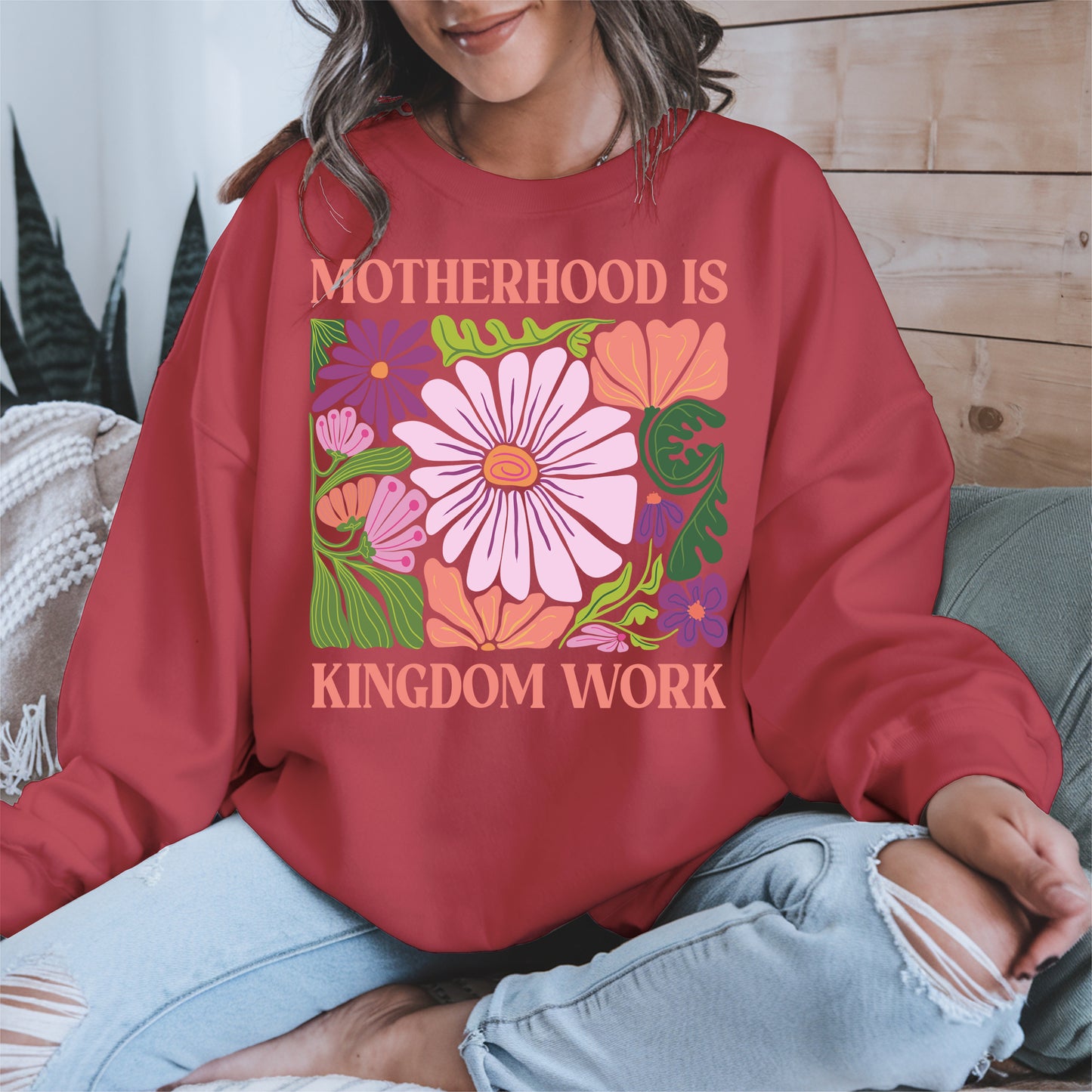 Motherhood Is Kingdom Work Shirt