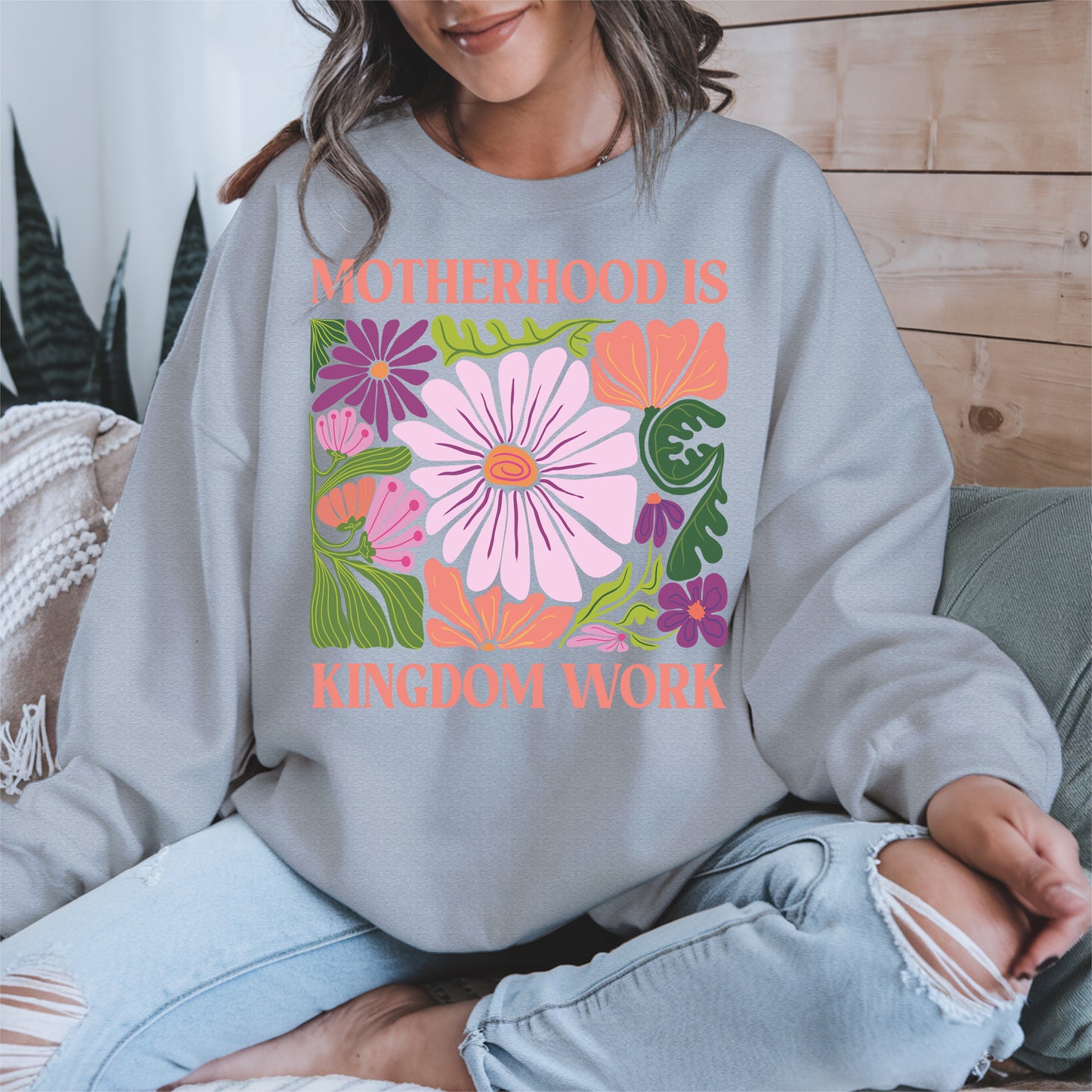 Motherhood Is Kingdom Work Shirt