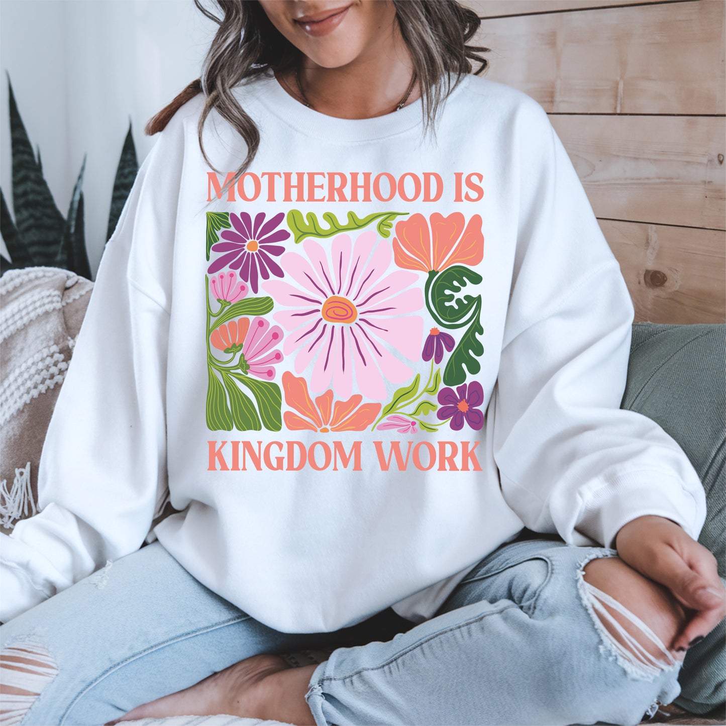 Motherhood Is Kingdom Work Shirt