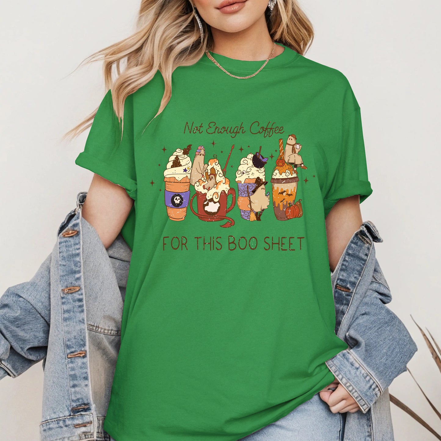 Not Enough Coffee For This Boo Sheet Shirt