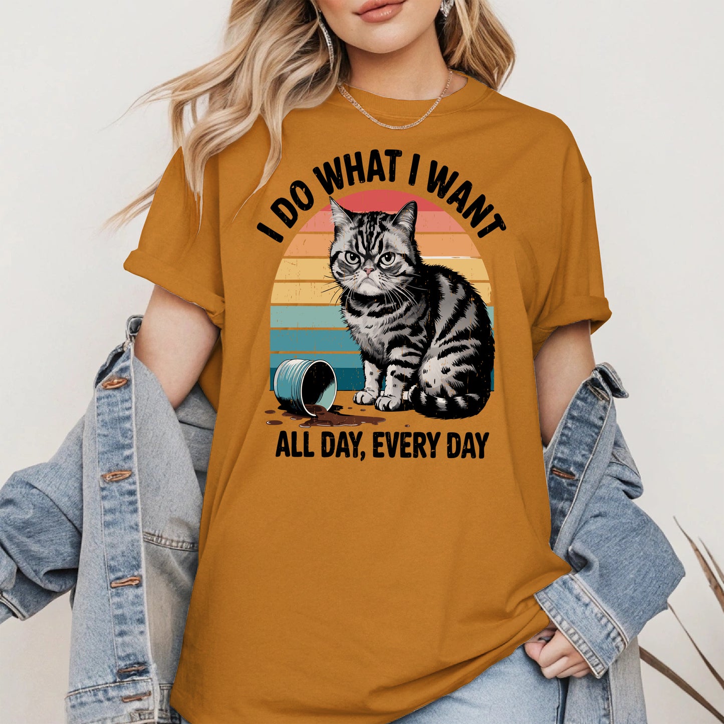 I Do What I Want Angry Cat Shirt Hoodie Sweatshirt