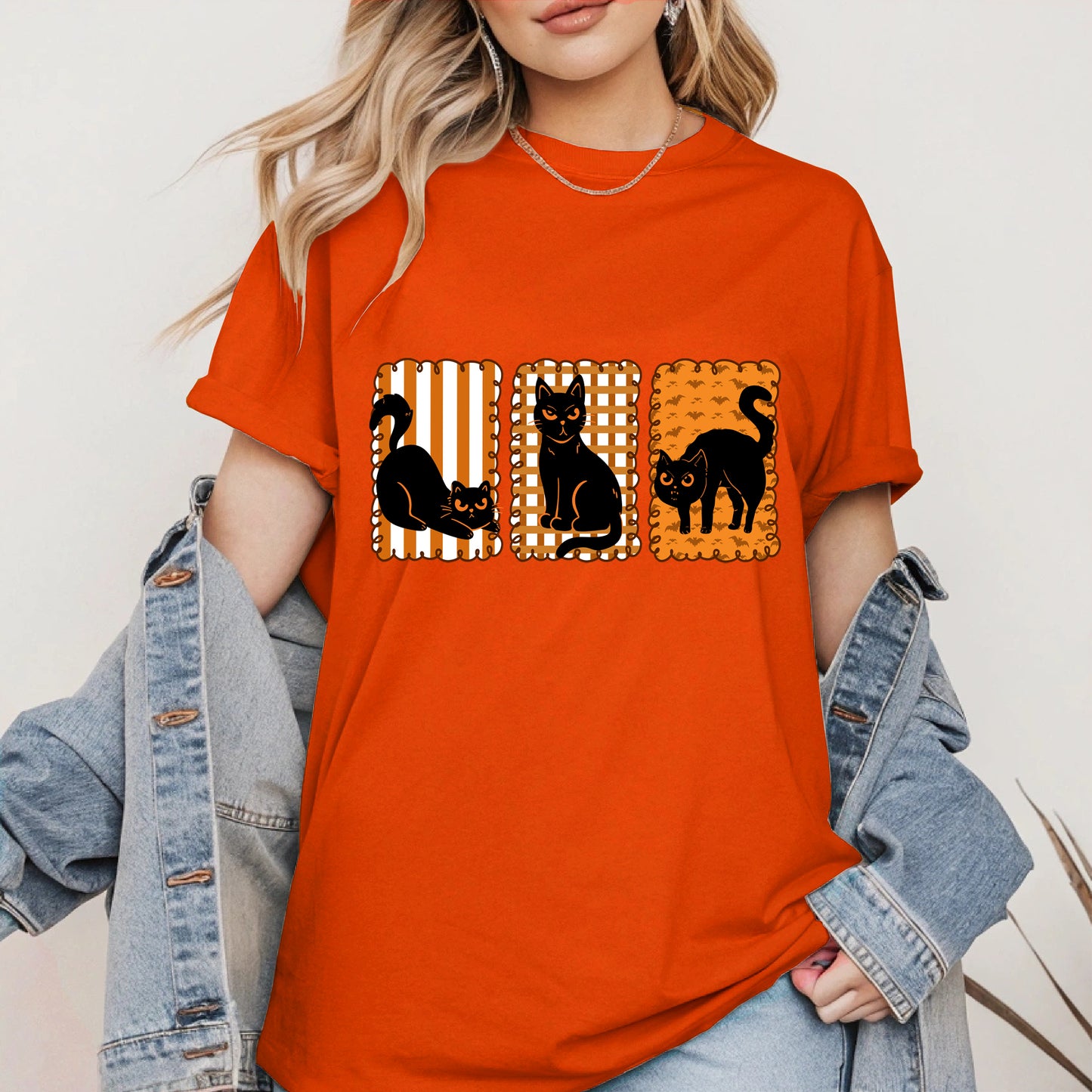 Black Cat Halloween shirt and sweatshirt