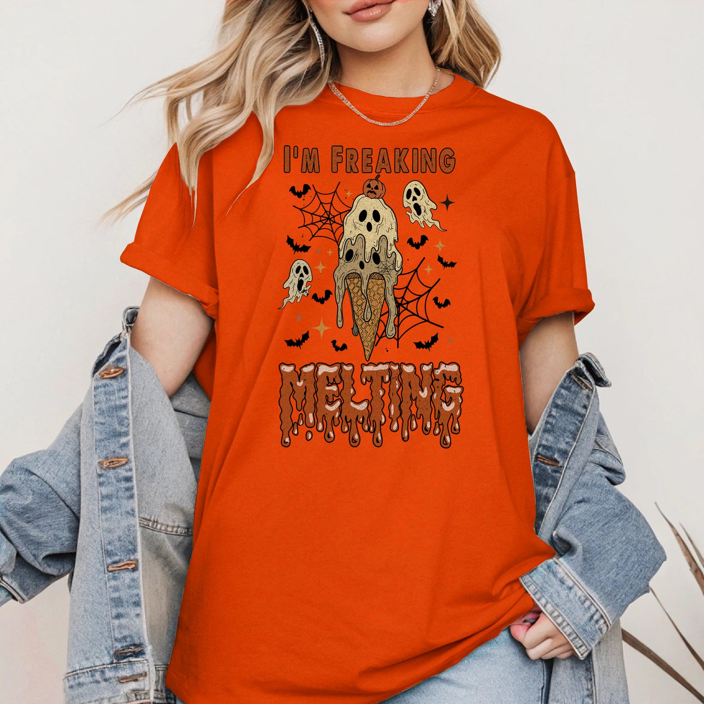 I'm freaking melting halloween shirt