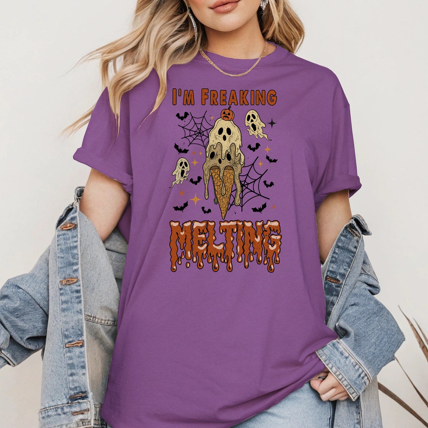 I'm freaking melting halloween shirt