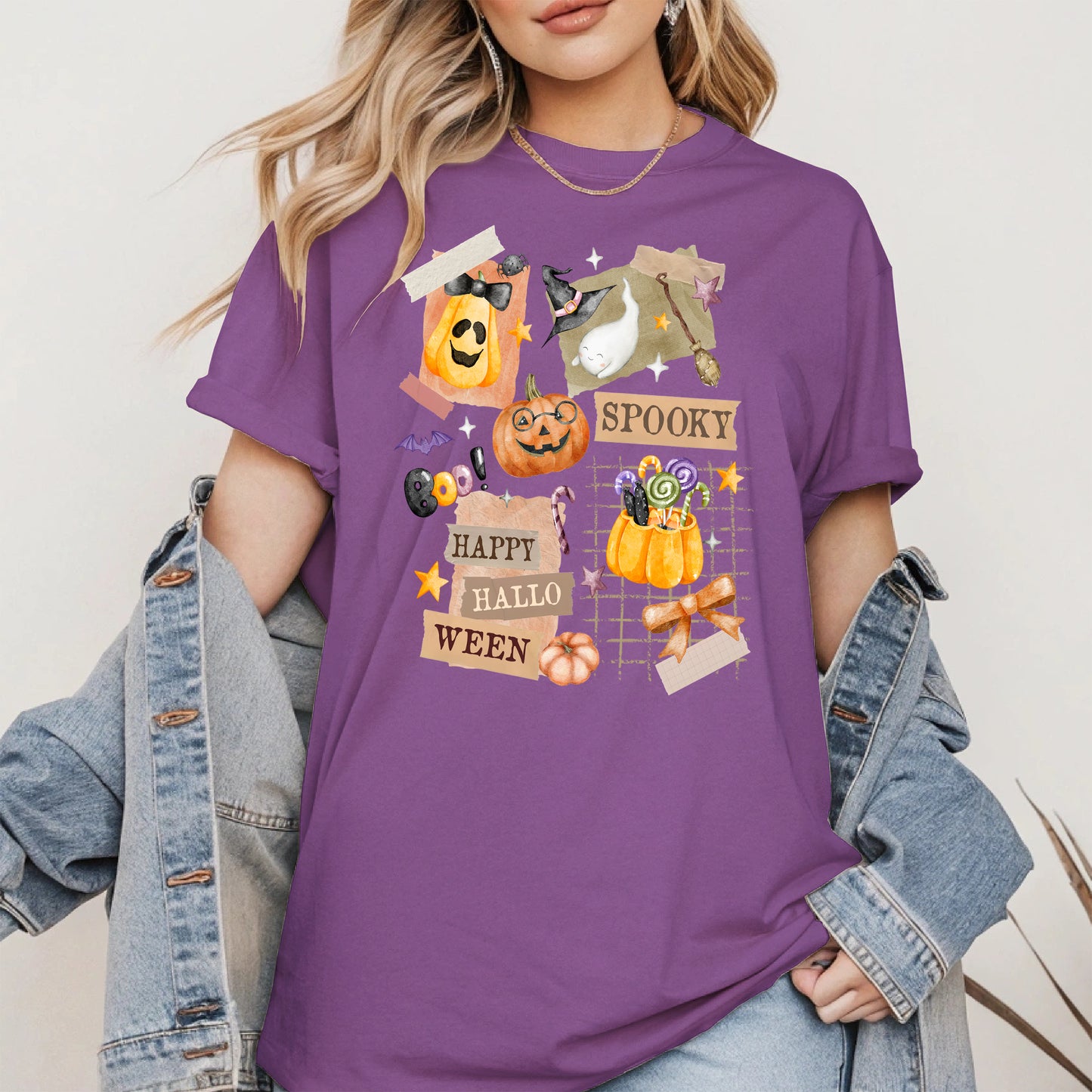 Halloween Collage shirt and sweatshirt