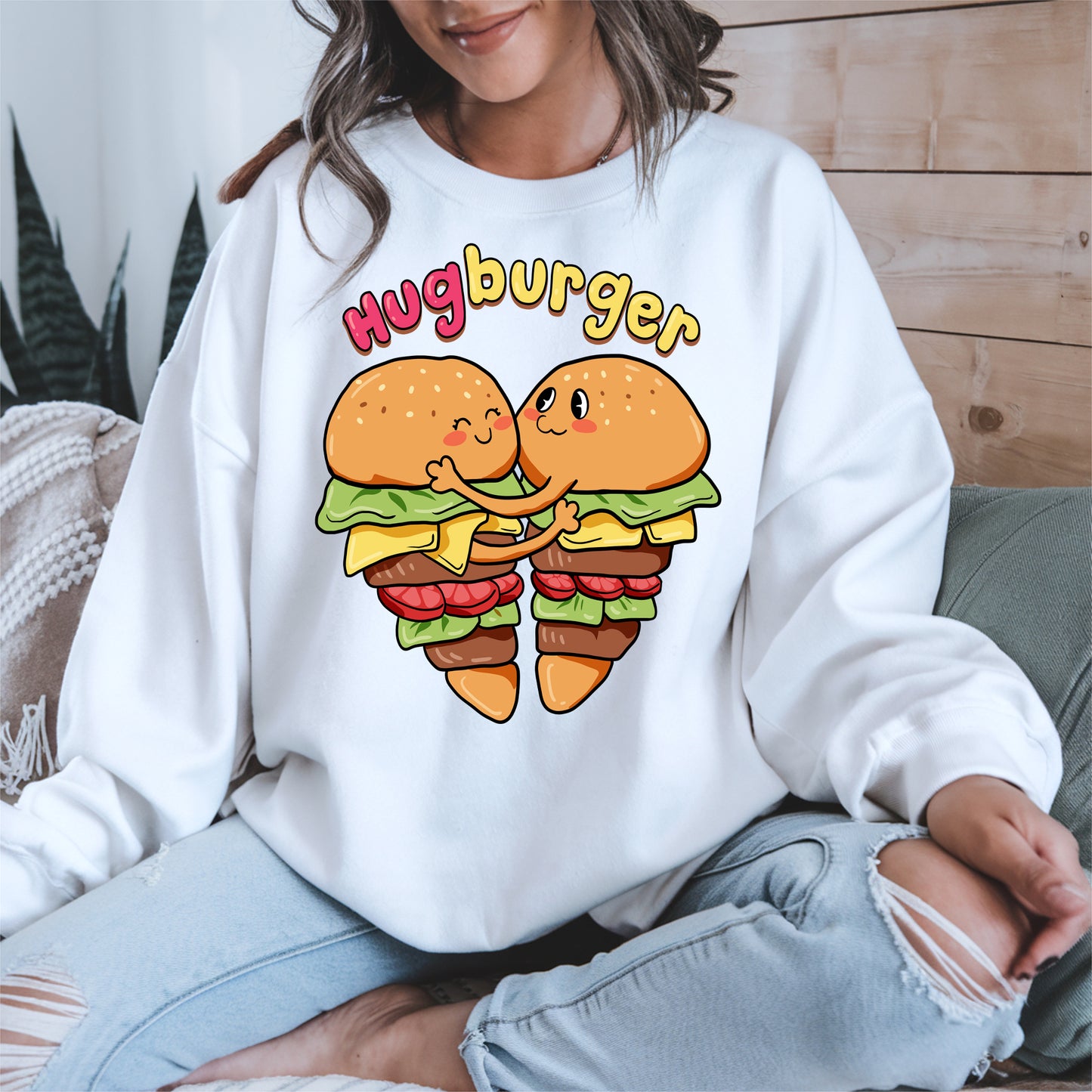 Hugburger Cute Couple Shirt