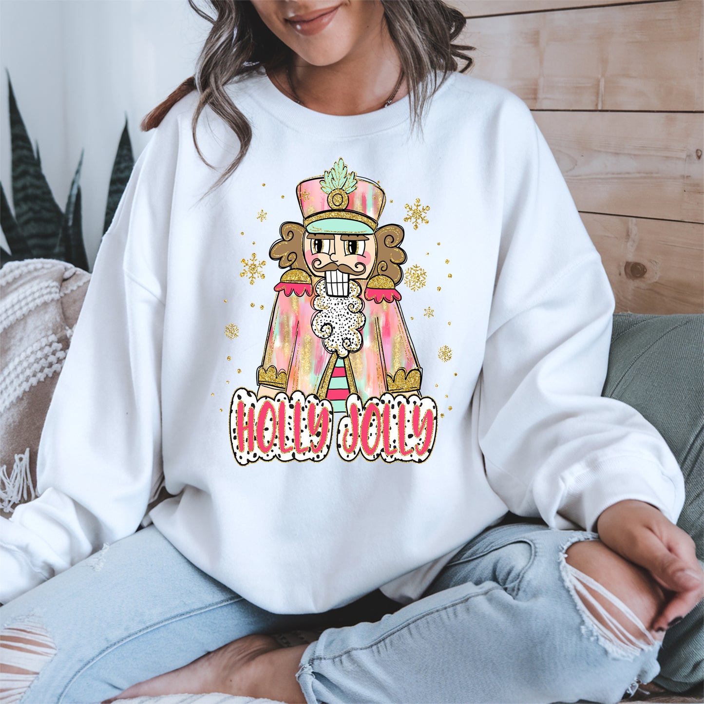 Holly Jolly Nutcracker Christmas Shirt Hoodie