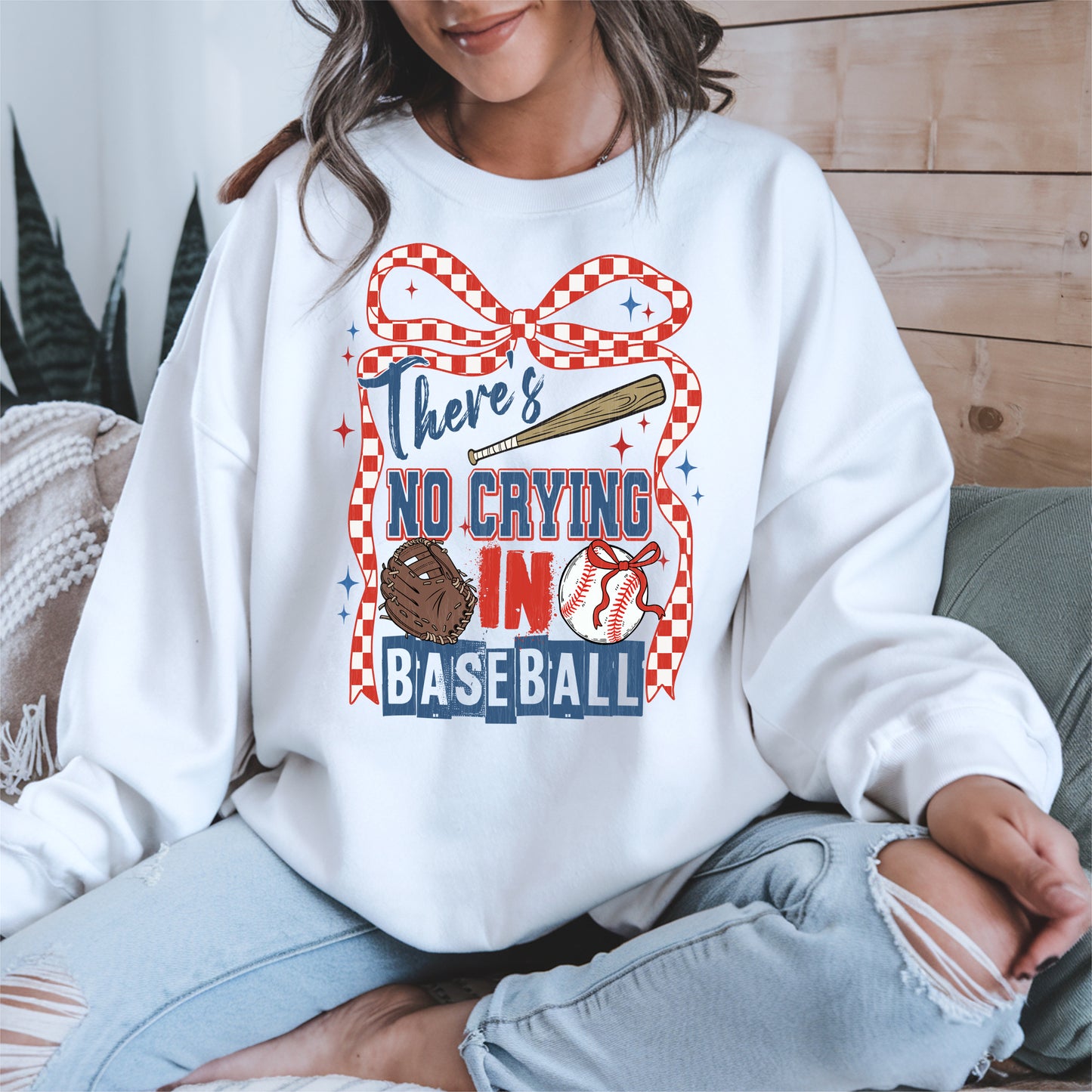 No Crying in Baseball Shirt Sport Tee Hoodie Sweatshirt Gift