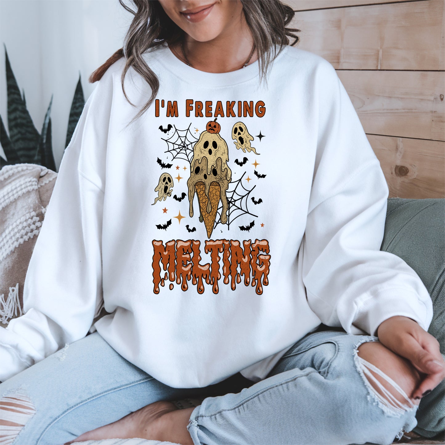 I'm freaking melting halloween shirt
